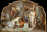 TIEPOLO, Giovanni Domenico The Beheading of John the Baptist oil on canvas